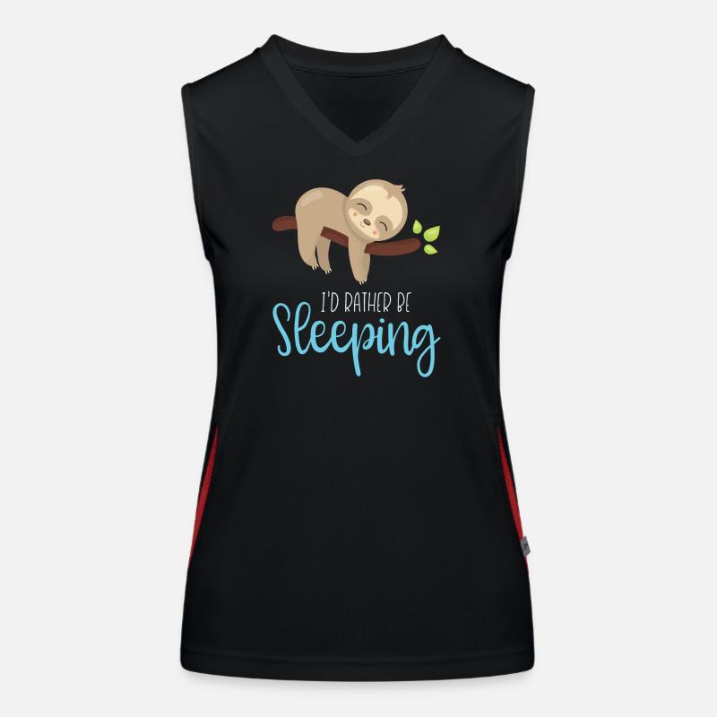 I’d Rather Be Sleeping Women's Functional Contrast Tank Top