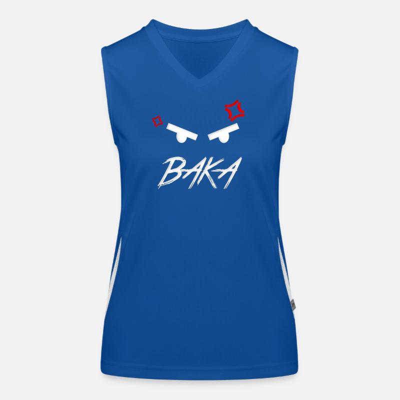 Baka Expression dans l’anime Débardeur respirant contrasté Femme