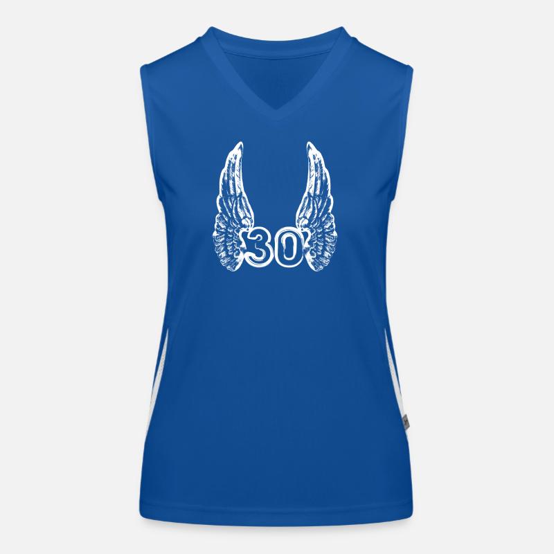 Geburtstag 30 Jahre Funktionelles Kontrast-Tank Top für Frauen