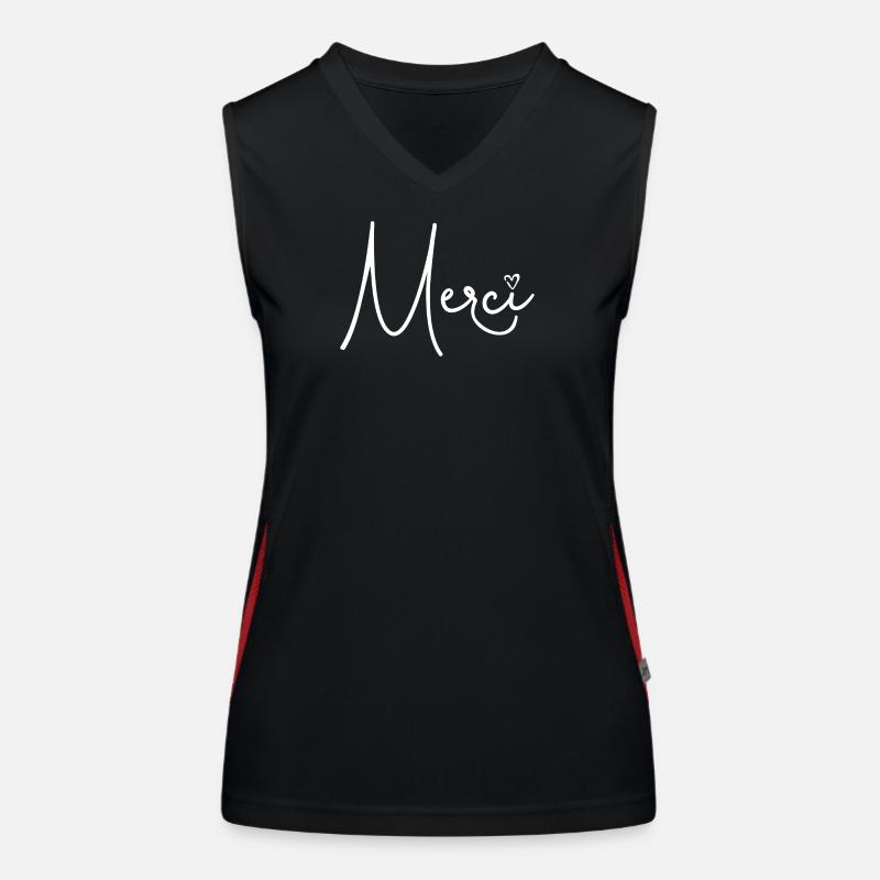 Merci Débardeur respirant contrasté Femme