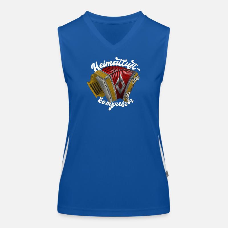 Heimatluftkompressor // hell | ZiachON! Funktionelles Kontrast-Tank Top für Frauen