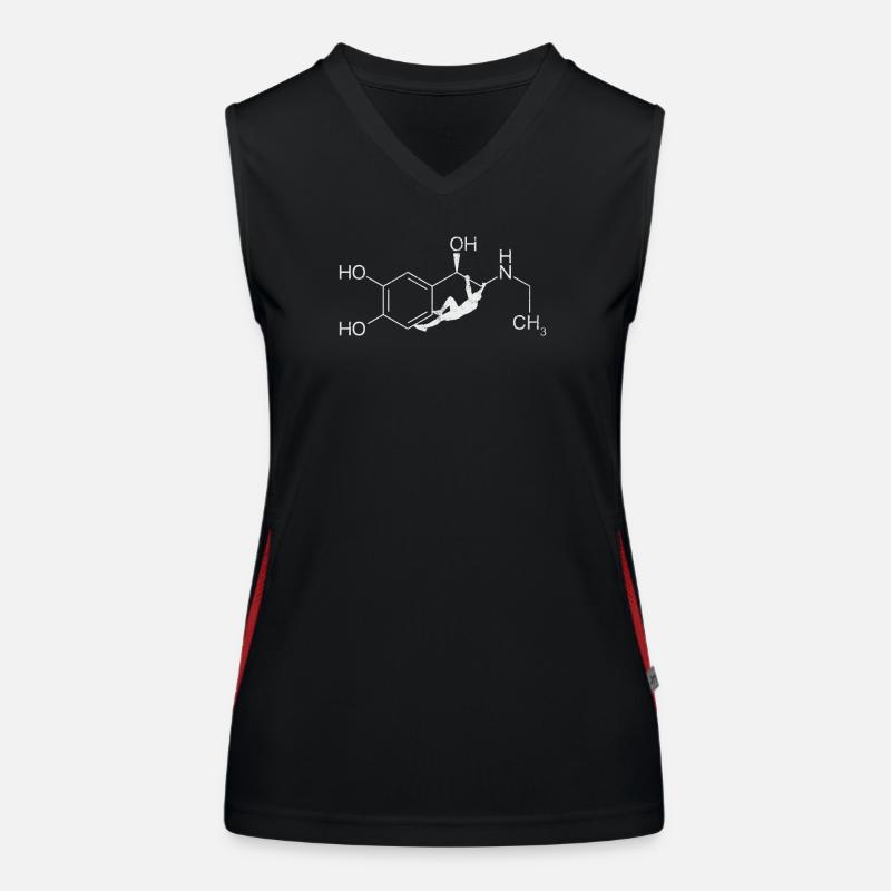 Adrenaline – climbing at the molecular level Women's Functional Contrast Tank Top