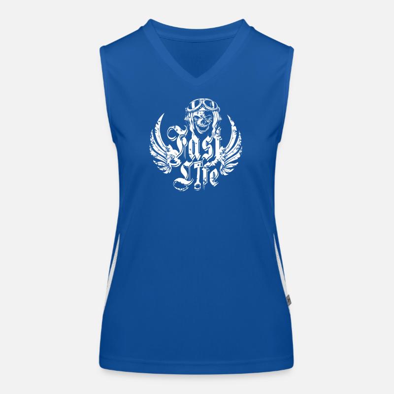 Biker life Women's Functional Contrast Tank Top