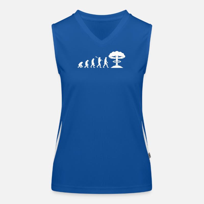 Evolution Nuclear Bomb Women's Functional Contrast Tank Top