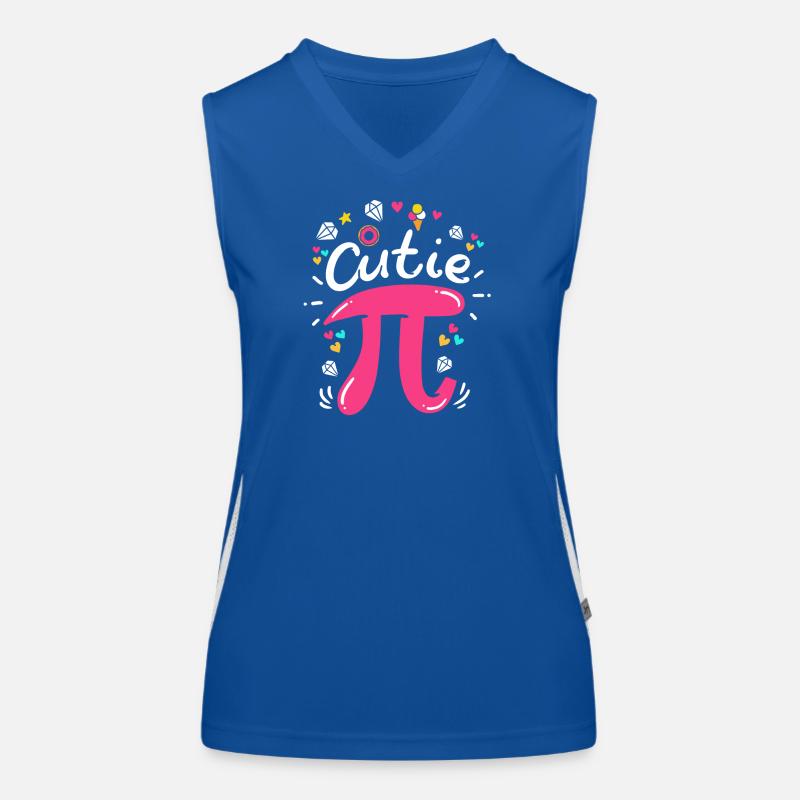 Pi day Pi math Women's Functional Contrast Tank Top