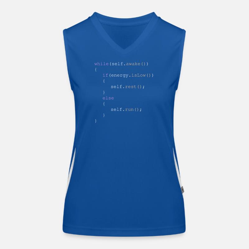 Informatiker Nerd Geschenk für Programmierer IT Funktionelles Kontrast-Tank Top für Frauen