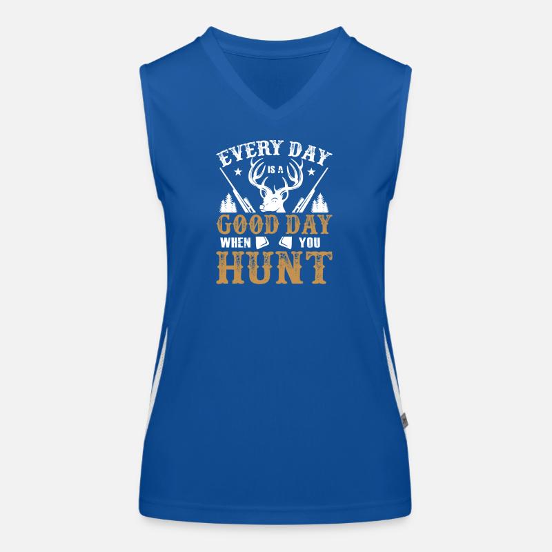 Jäger Funktionelles Kontrast-Tank Top für Frauen