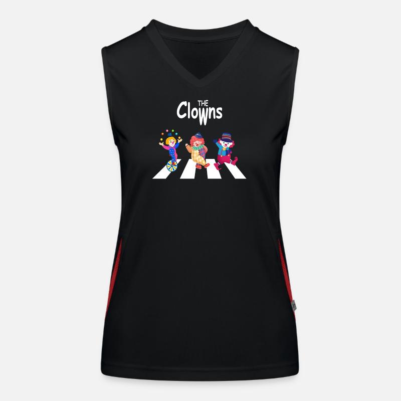 The Clowns Women's Functional Contrast Tank Top