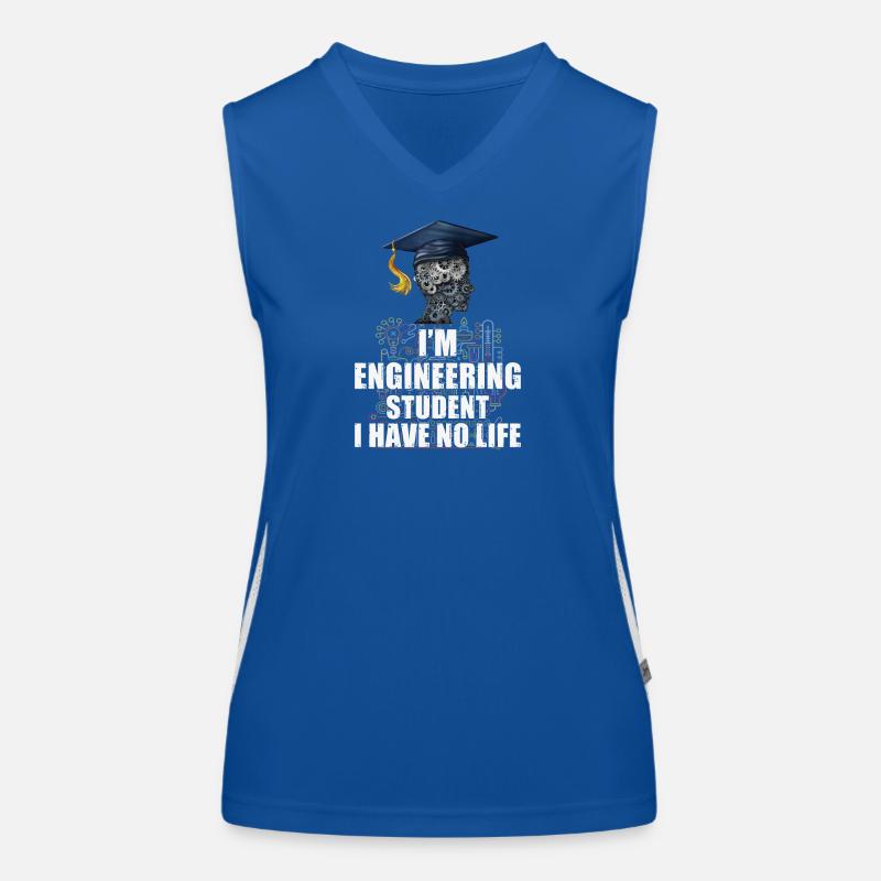Engineer Student Women's Functional Contrast Tank Top