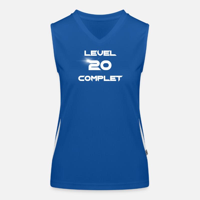 Level 20 complete Women's Functional Contrast Tank Top