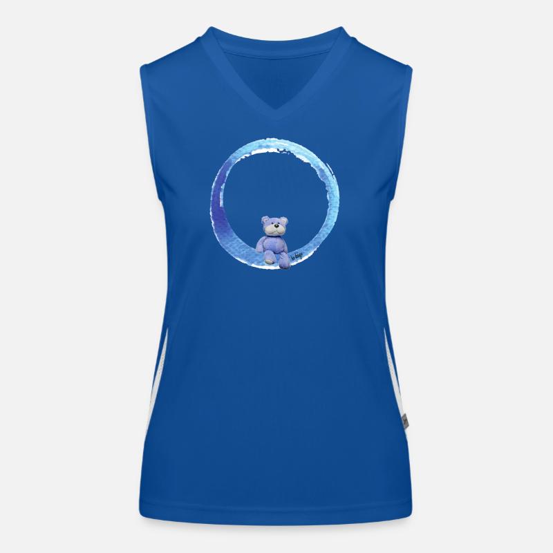 Kuscheltier Funktionelles Kontrast-Tank Top für Frauen