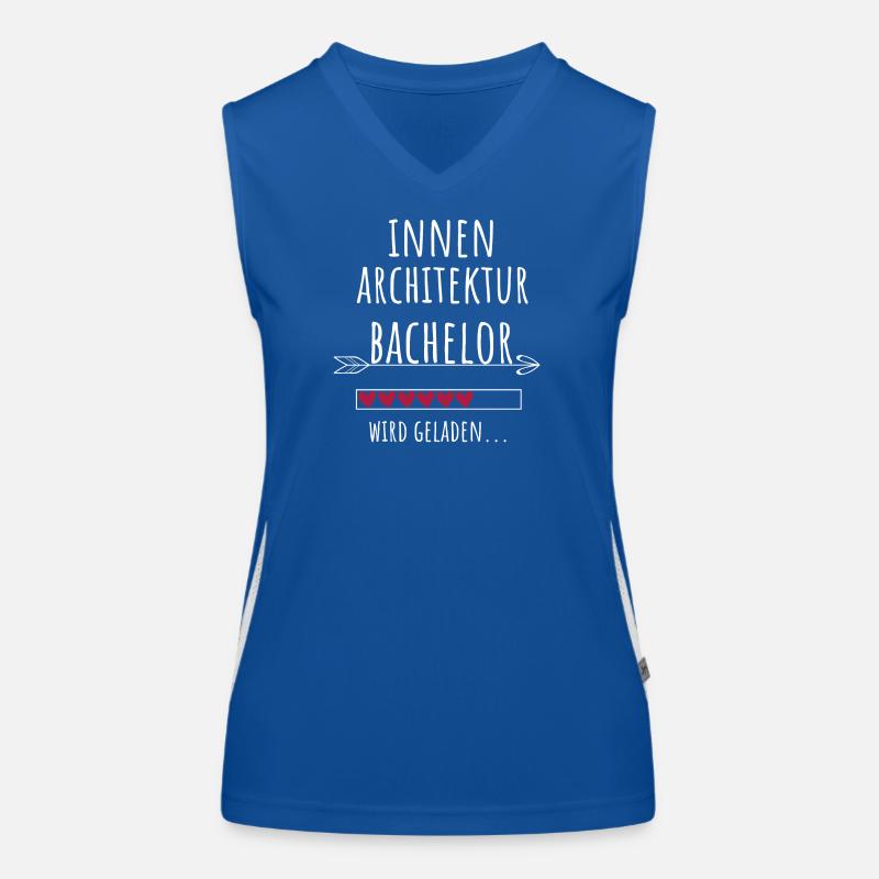 Innenarchitektur Bachelor Studium Geschenk Funktionelles Kontrast-Tank Top für Frauen