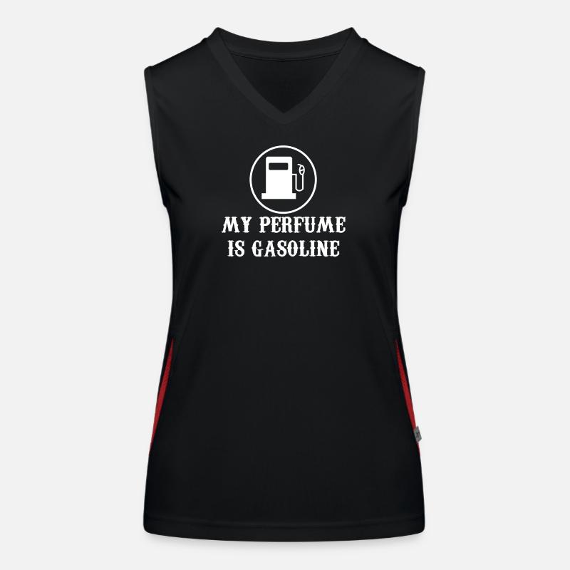 Auto Statement Gasoline Car Humorous Driver Women's Functional Contrast Tank Top