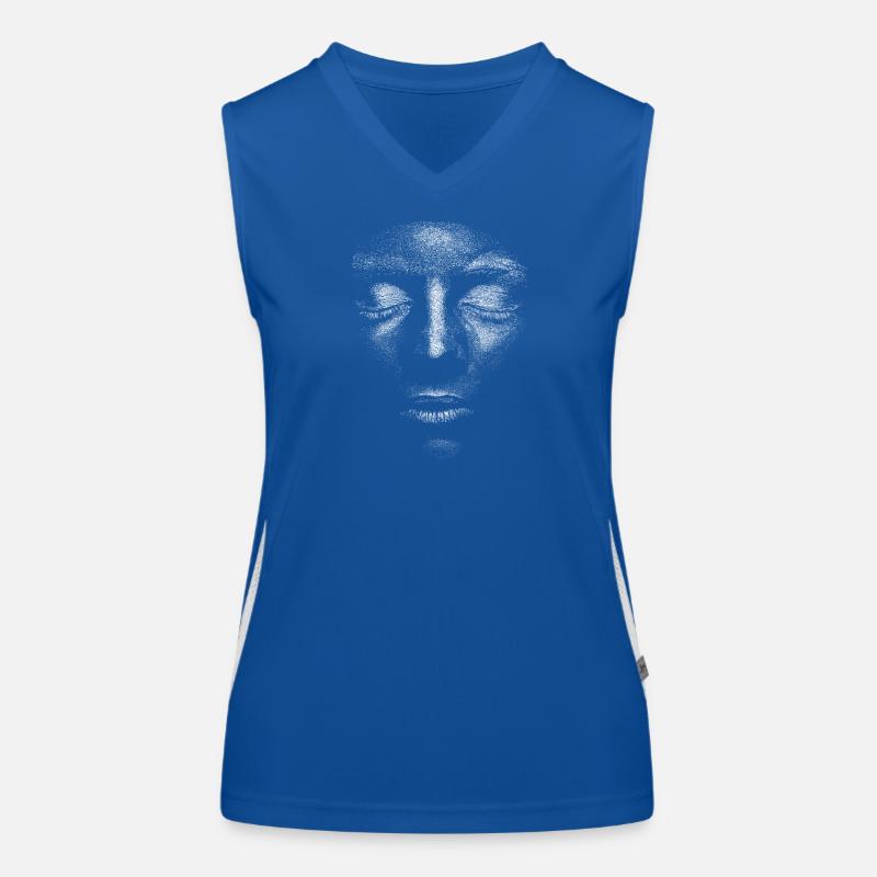 Visage Débardeur respirant contrasté Femme