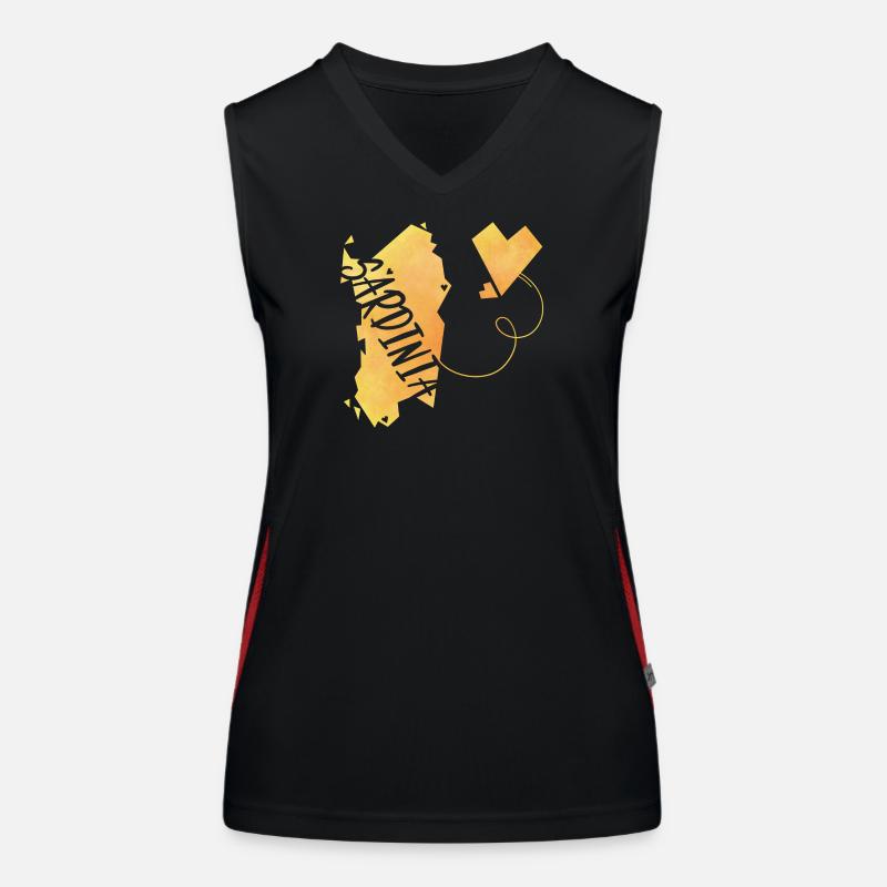 Sardinia Women's Functional Contrast Tank Top