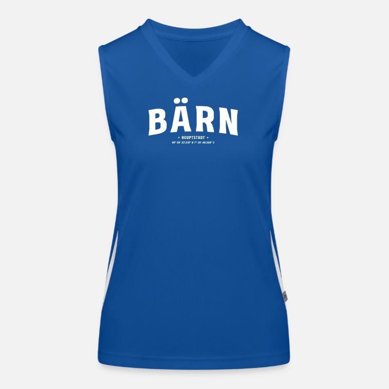 Bärn Capital Design avec coordonnées Débardeur respirant contrasté Femme