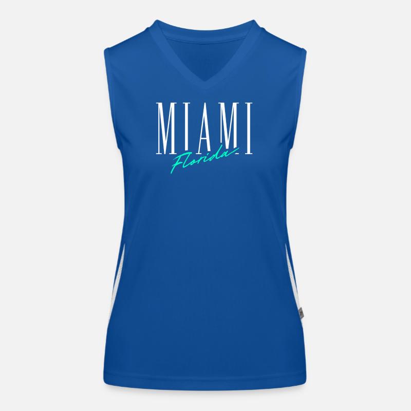 Miami Floride Débardeur respirant contrasté Femme