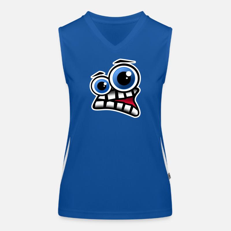 Face Comic Débardeur respirant contrasté Femme