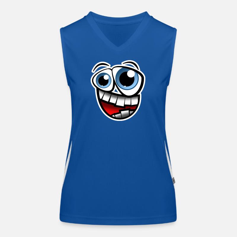 Face Comic Débardeur respirant contrasté Femme