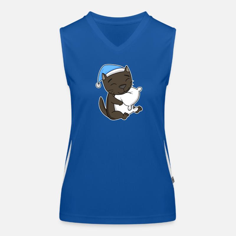 Cat cat breed Havana Women's Functional Contrast Tank Top