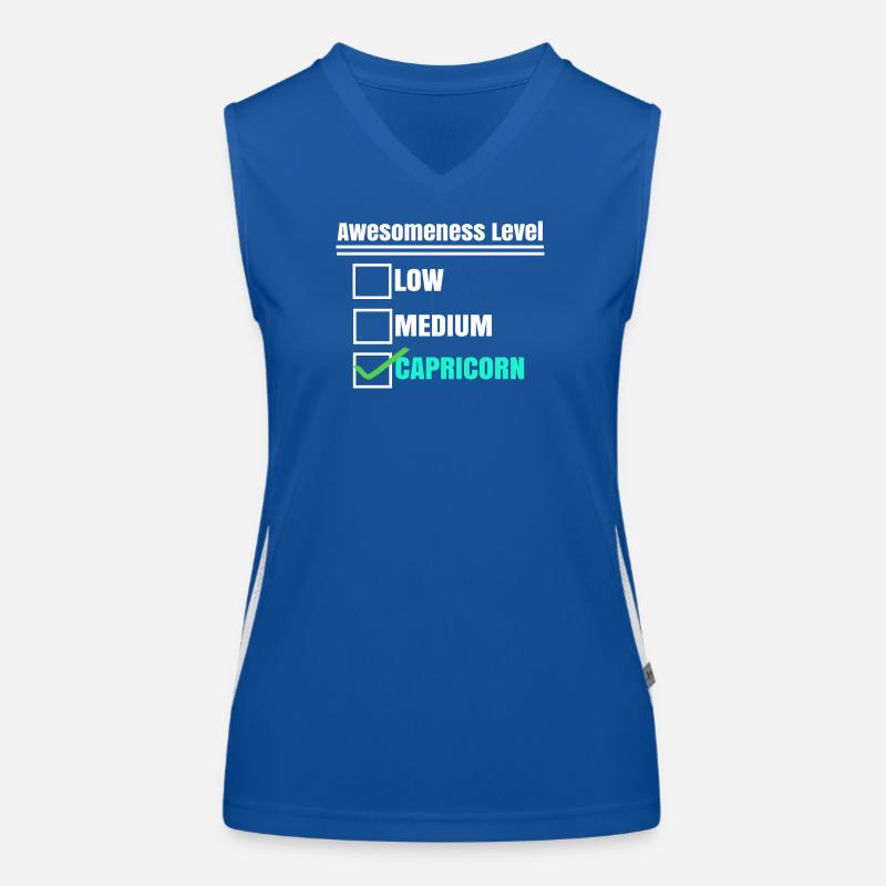 Horoskop Statement Sternzeichen Himmel Steinbock Funktionelles Kontrast-Tank Top für Frauen