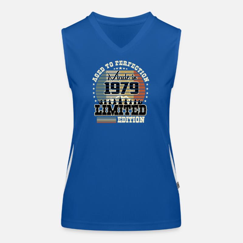 Édition limitée 1979 Débardeur respirant contrasté Femme