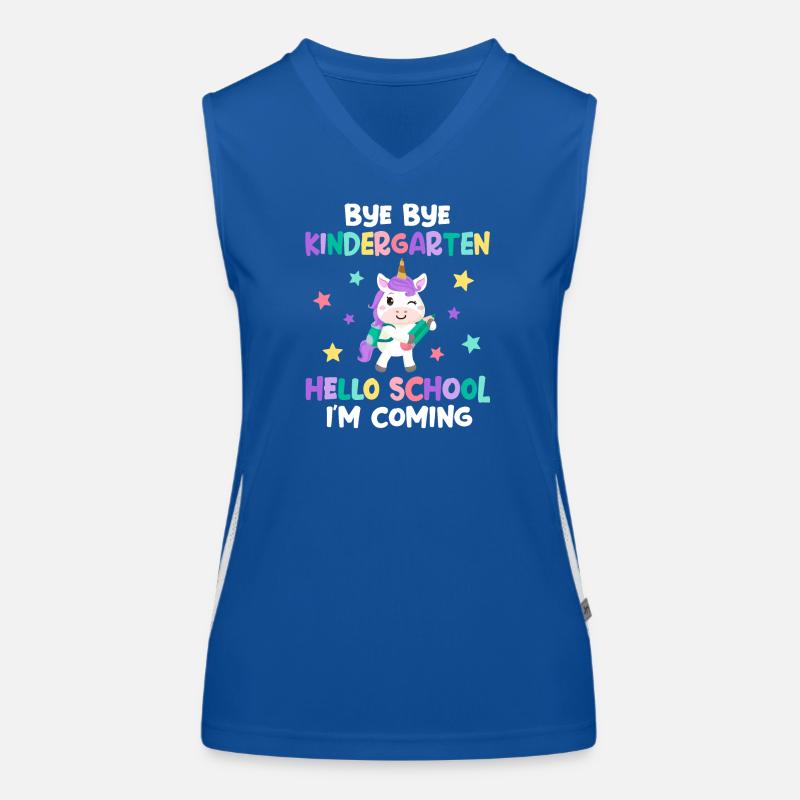 Schule 1. Klasse Einschulung Funktionelles Kontrast-Tank Top für Frauen