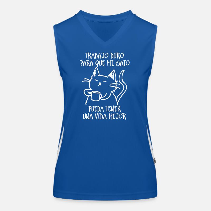 Hard work (dark) Women's Functional Contrast Tank Top