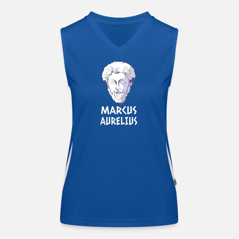 Marcus Aurelius Marcus Aurelius Roman Emperor Women's Functional Contrast Tank Top