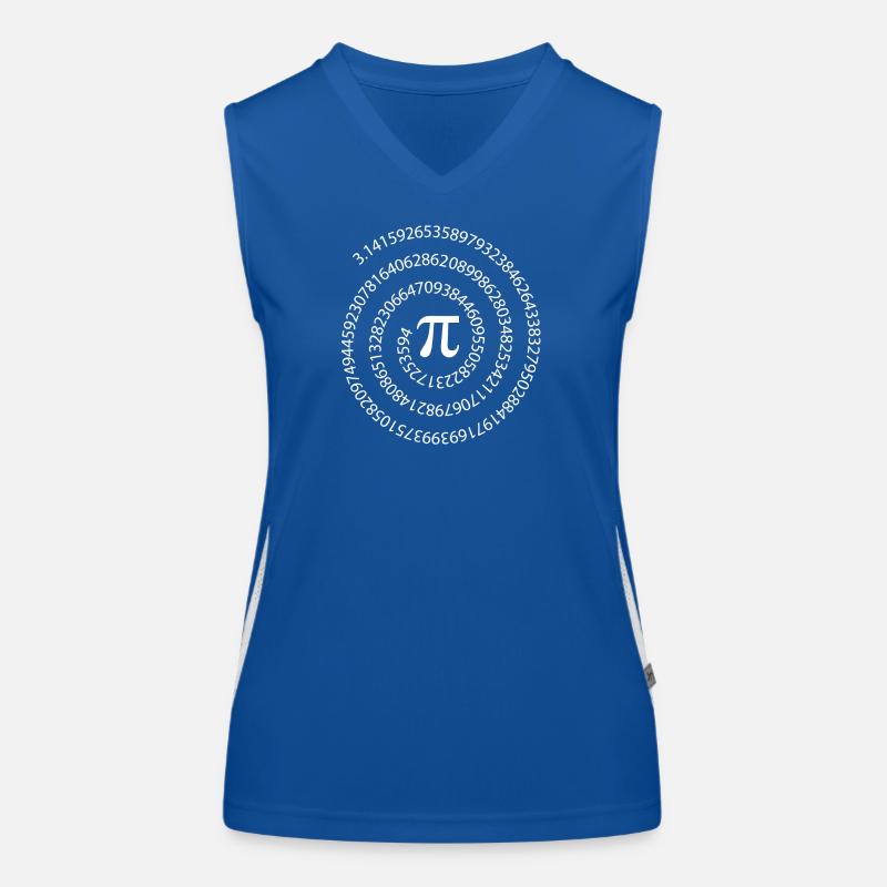 mathematics, math, equation, infinity Women's Functional Contrast Tank Top