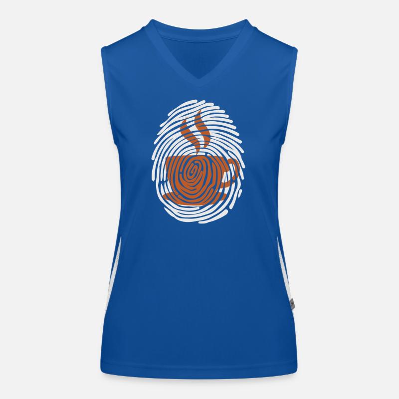 Kaffeetrinker Kaffee Kaffeetasse Milchkaffee Funktionelles Kontrast-Tank Top für Frauen
