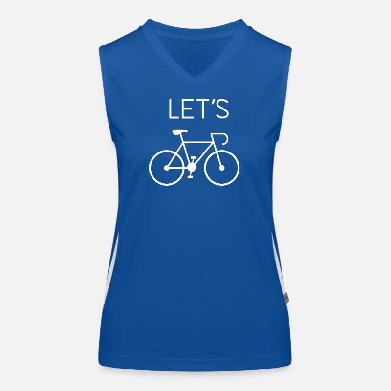 Let's Cycling Women's Functional Contrast Tank Top
