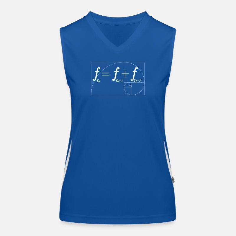 Fibonacci sequence Women's Functional Contrast Tank Top