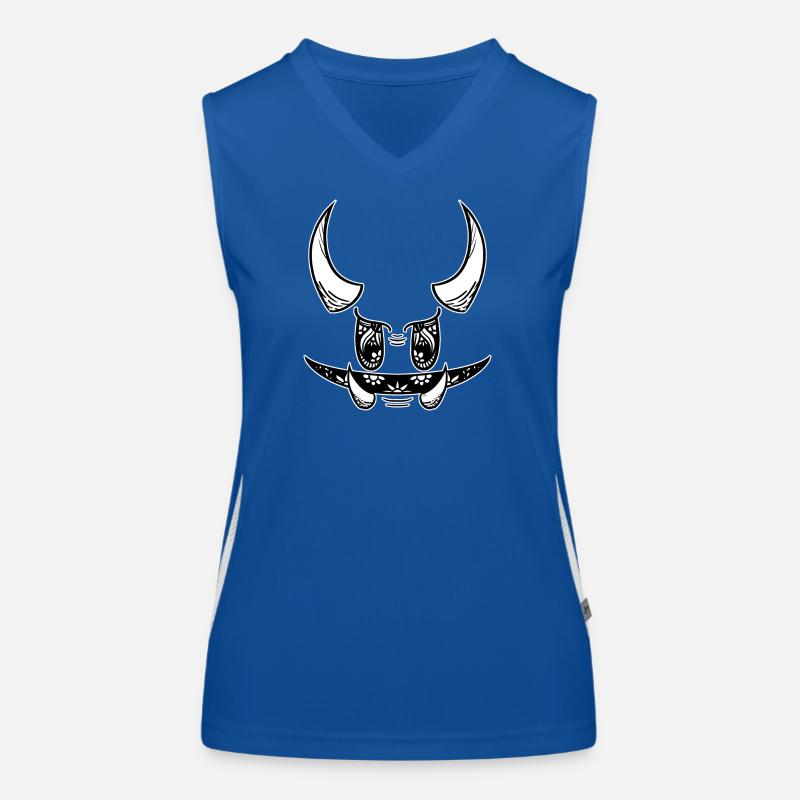 Prankster demon! By Pousse2Bamboo ! v2 Women's Functional Contrast Tank Top