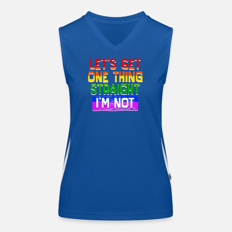 Gay Lgbt Statement Equality Women's Functional Contrast Tank Top