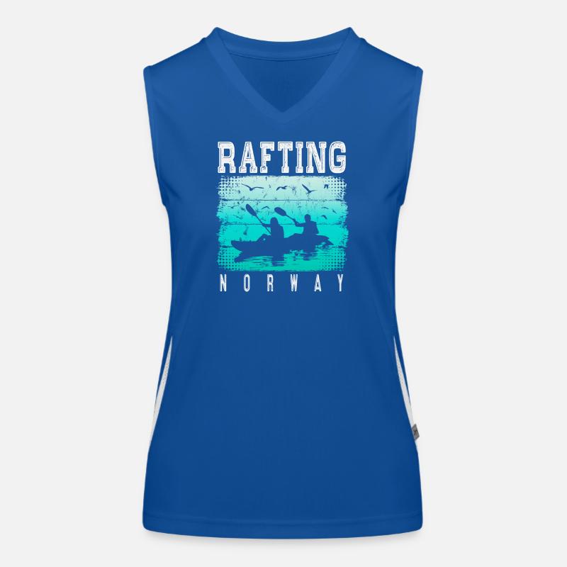Rafting Norvège - Canoë - Kayak - Eaux vives Débardeur respirant contrasté Femme