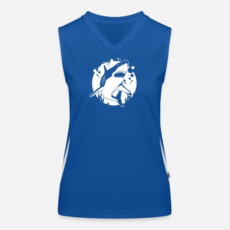 Requin Débardeur respirant contrasté Femme