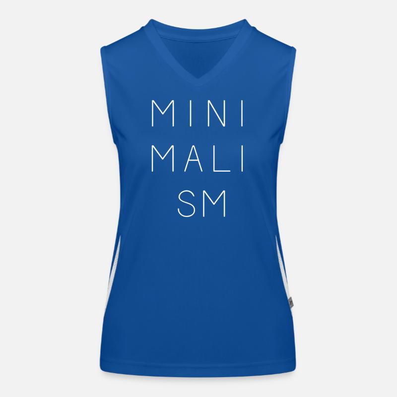 Minimalismus Funktionelles Kontrast-Tank Top für Frauen