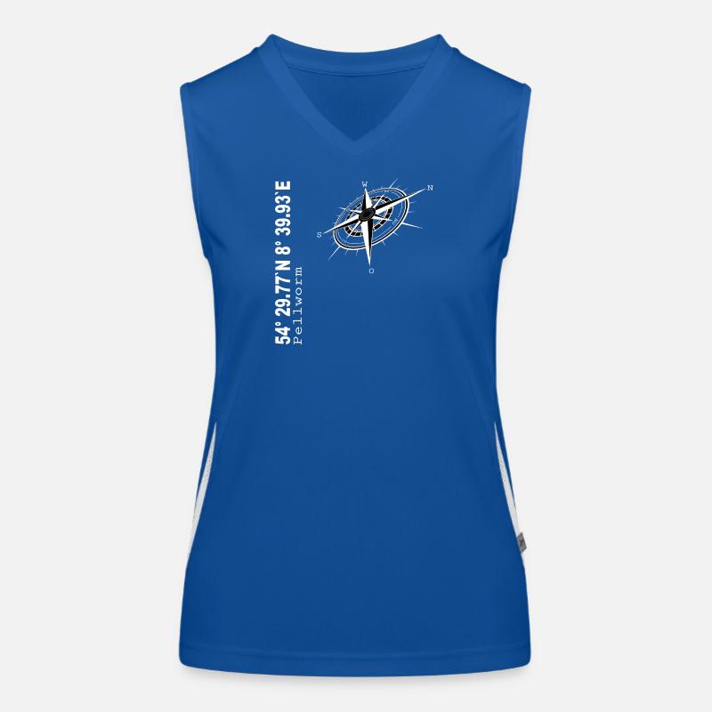 Pellworm Funktionelles Kontrast-Tank Top für Frauen
