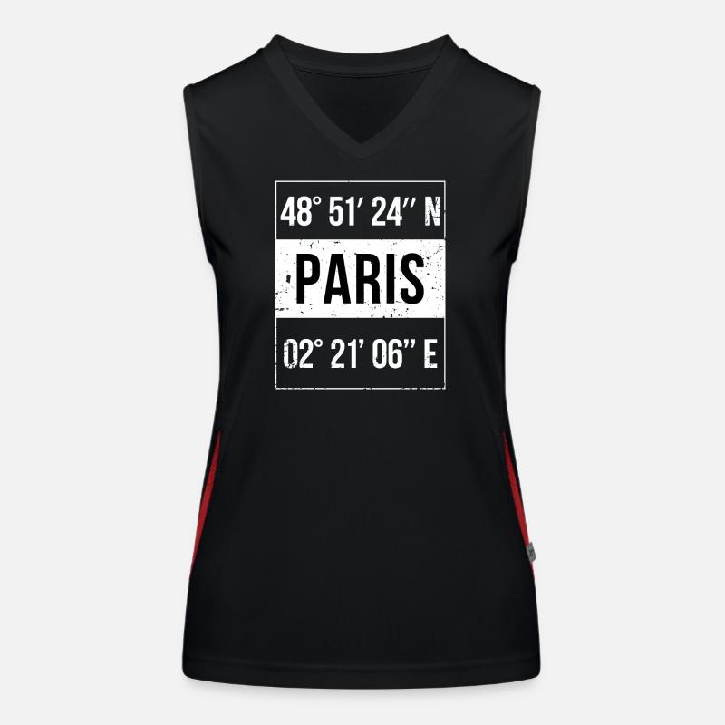 Coordonnées Paris Débardeur respirant contrasté Femme