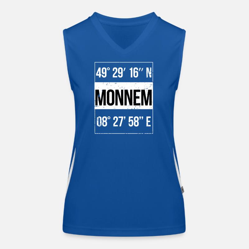 Coordonnées Monnem Mannheim Débardeur respirant contrasté Femme