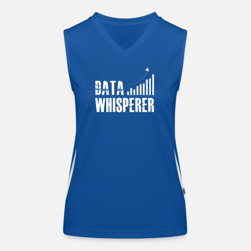 Datenflüsterer, Wissenschaftsanalyst, Software-Ingenieur Funktionelles Kontrast-Tank Top für Frauen