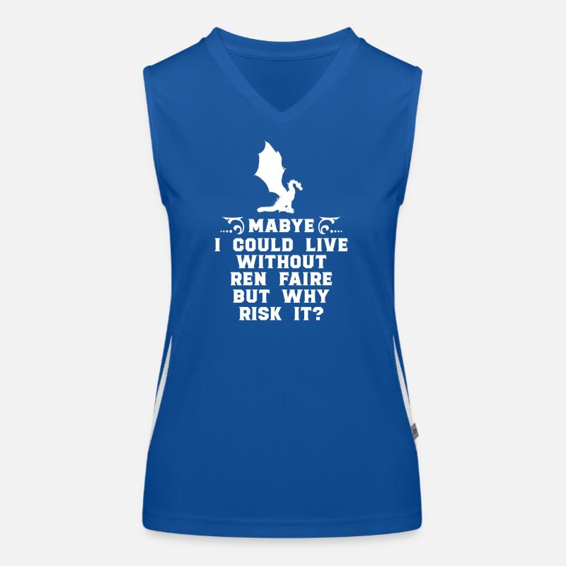 Marché médiéval Débardeur respirant contrasté Femme