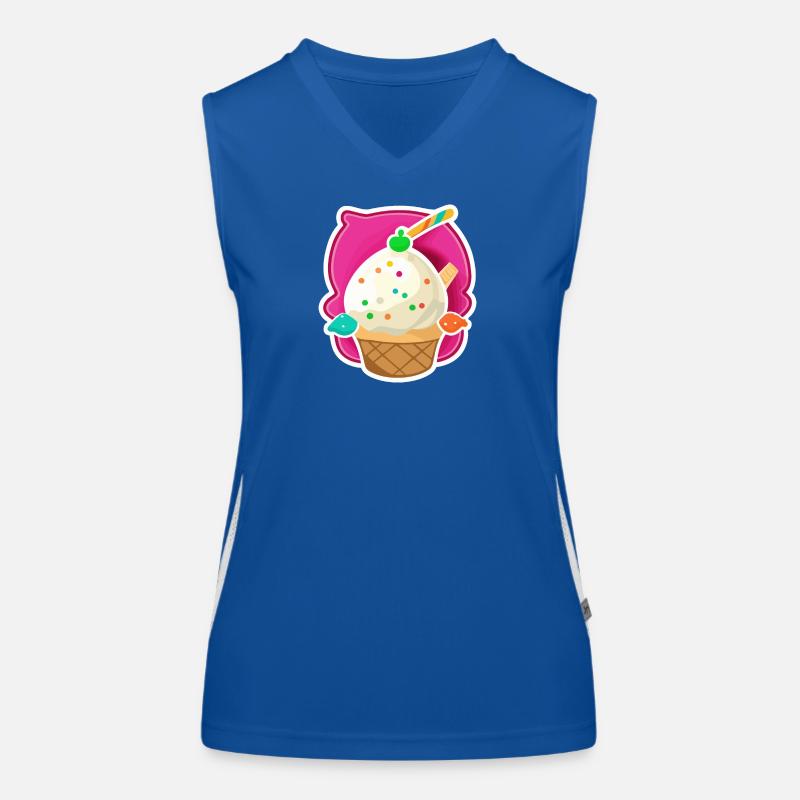 Eis, Eiscreme Women's Functional Contrast Tank Top