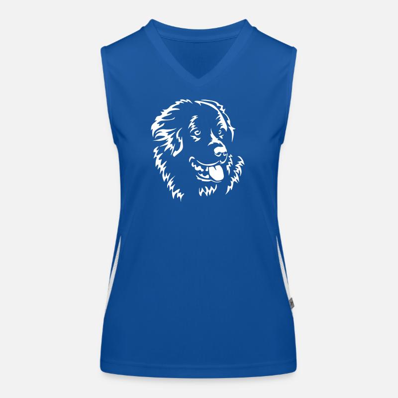 Newfoundland Head "Black Edition" Women's Functional Contrast Tank Top