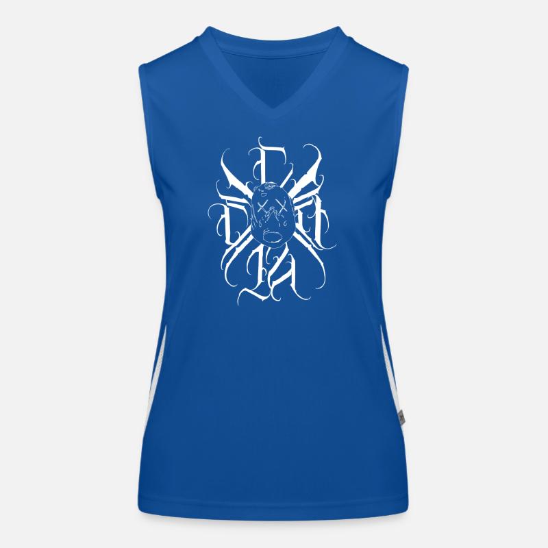 CDF12 Débardeur respirant contrasté Femme