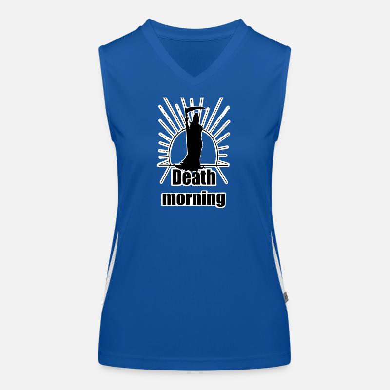 Morgen des Todes Funktionelles Kontrast-Tank Top für Frauen
