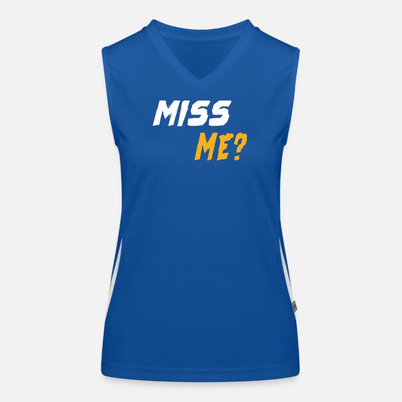 Miss Me? Women's Functional Contrast Tank Top
