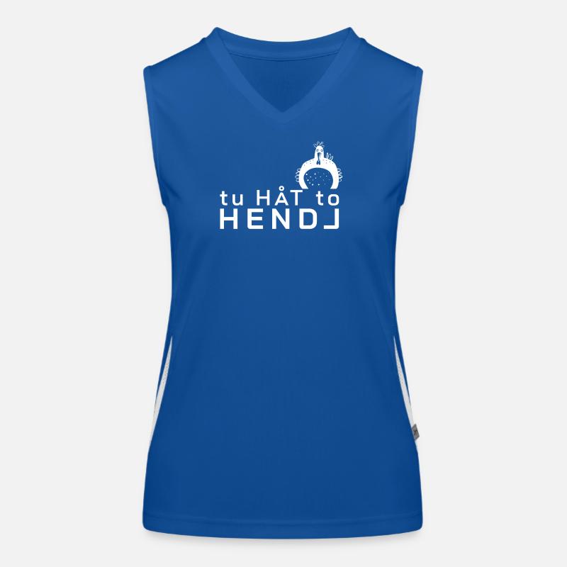 Hendl Version 2 Funktionelles Kontrast-Tank Top für Frauen
