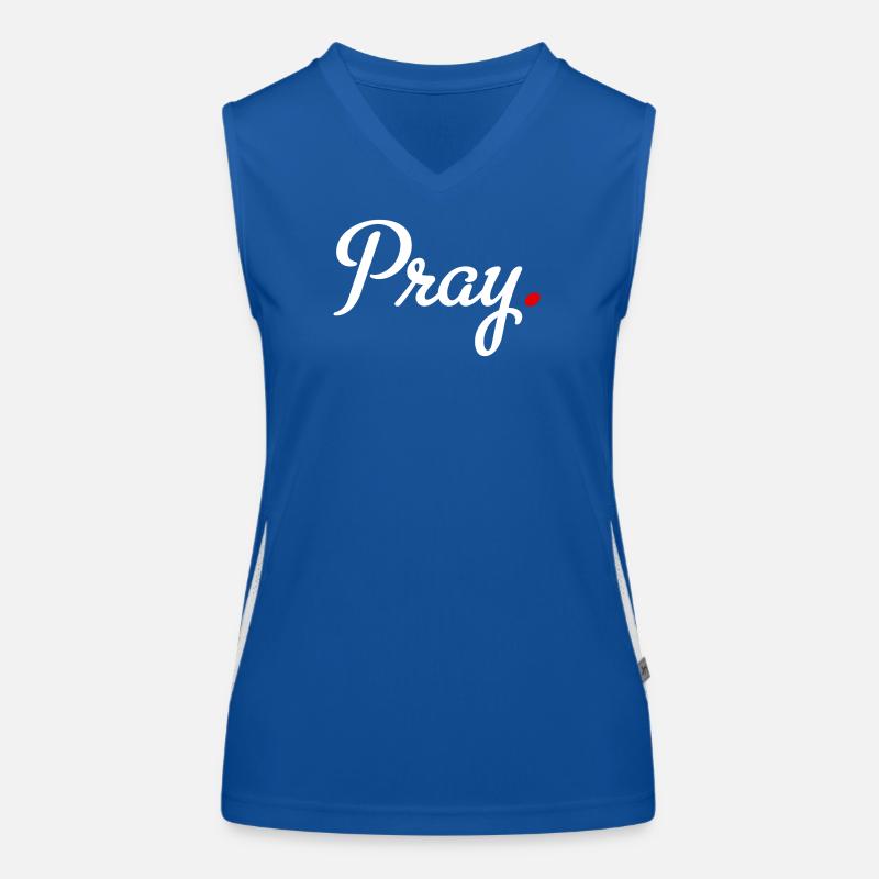 pray Women's Functional Contrast Tank Top